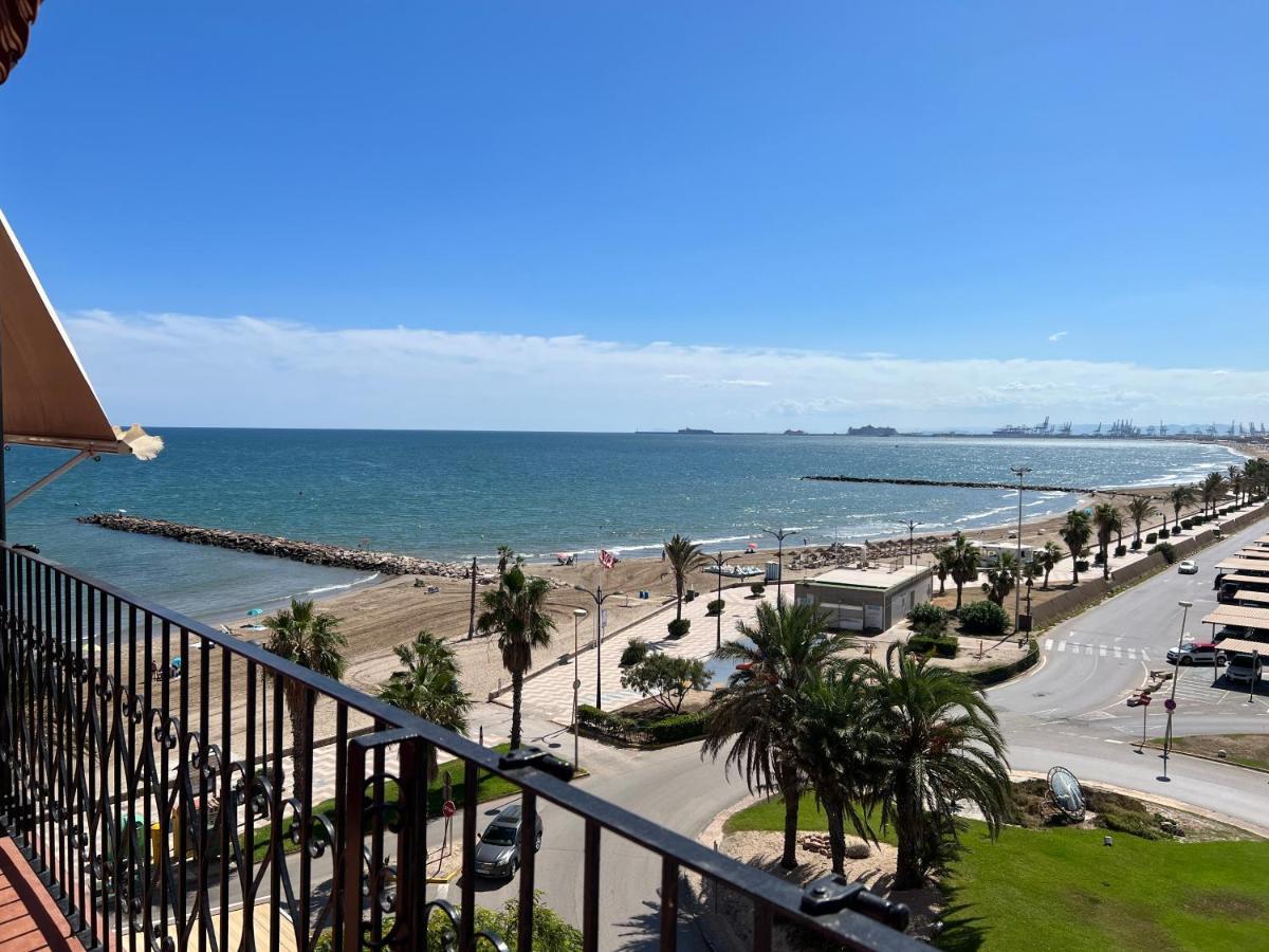 Duplex, Terraza Y Vistas Al Mar Apartman Port Saplaya Kültér fotó